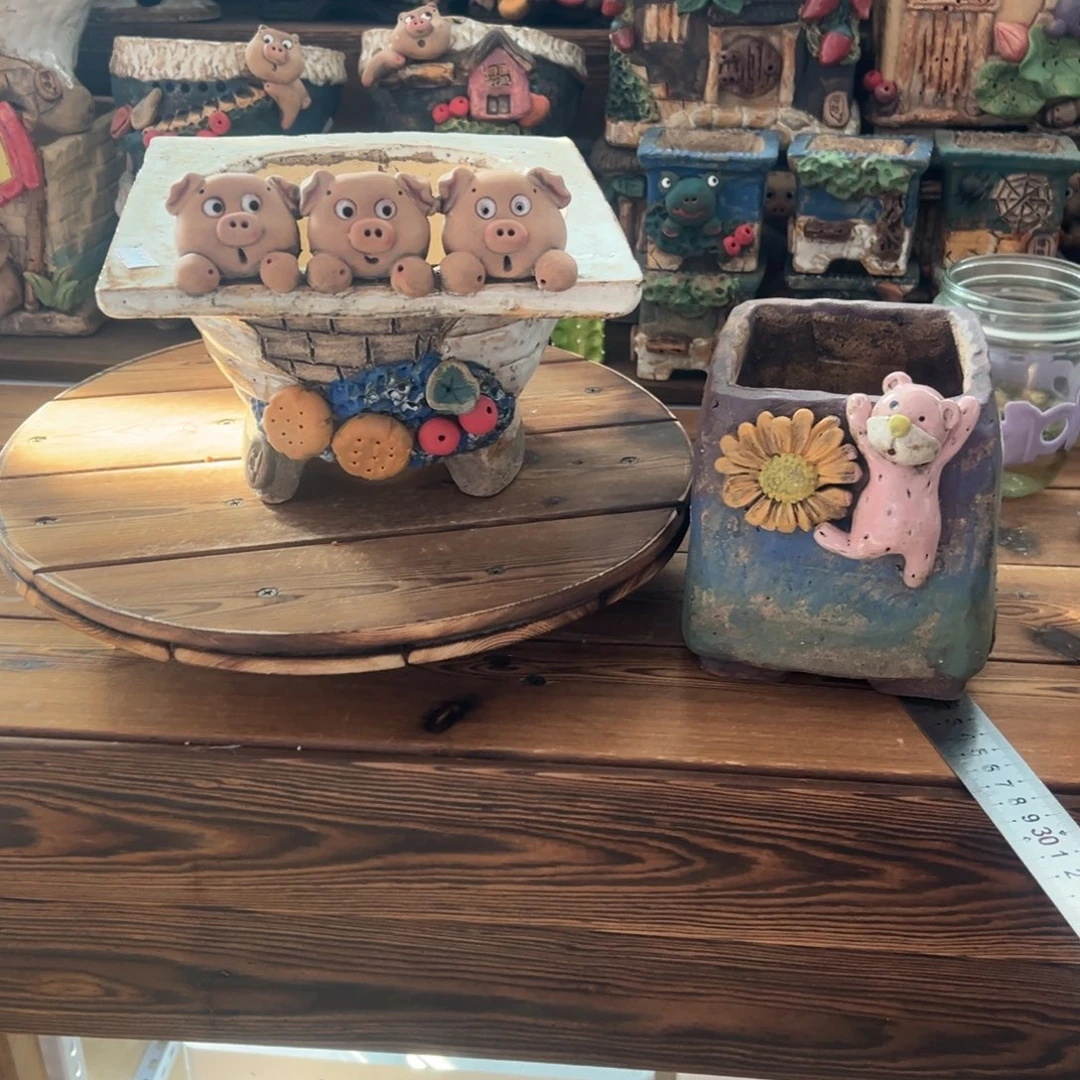 红陶苏*?嘻哈多肉花盆