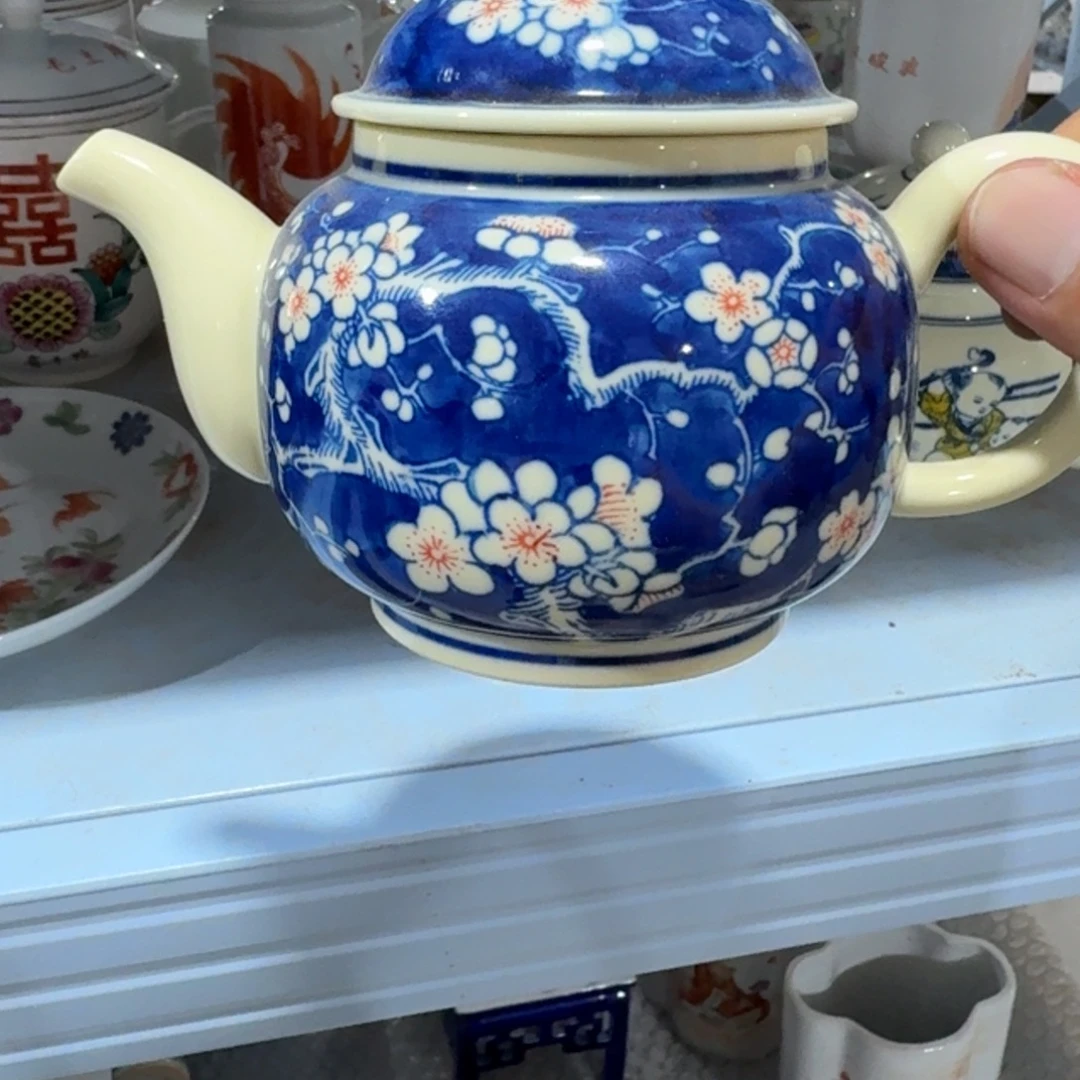 瓷片摆件手绘瓷器全部处理