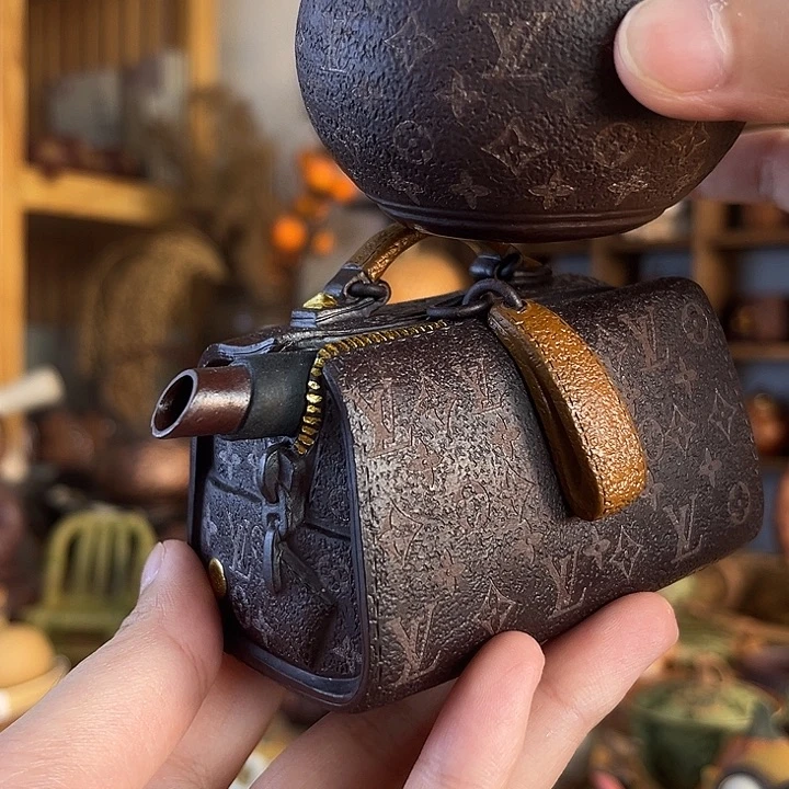 摆件紫砂壶紫砂材料