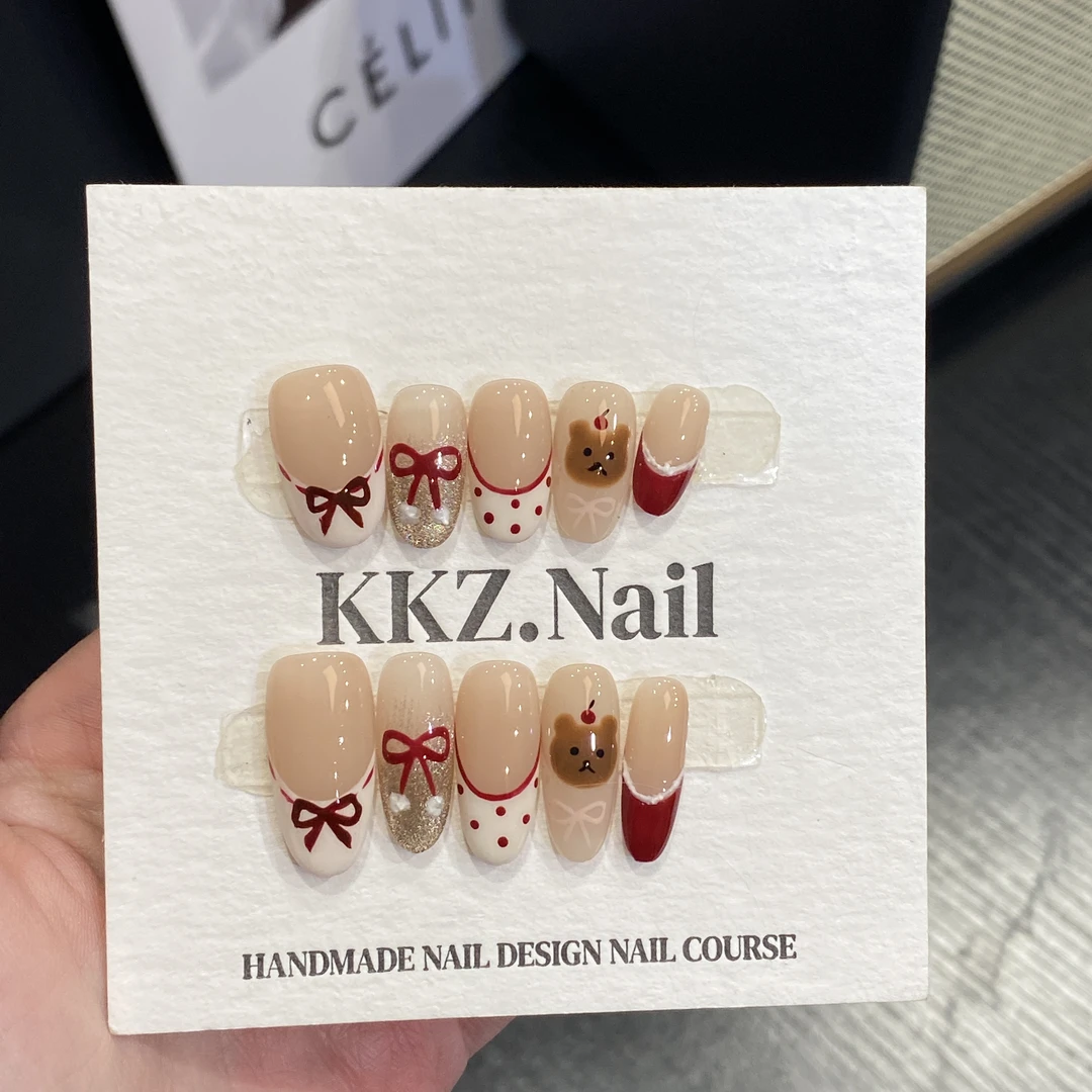 小熊·KKZ纯手工光疗甲片