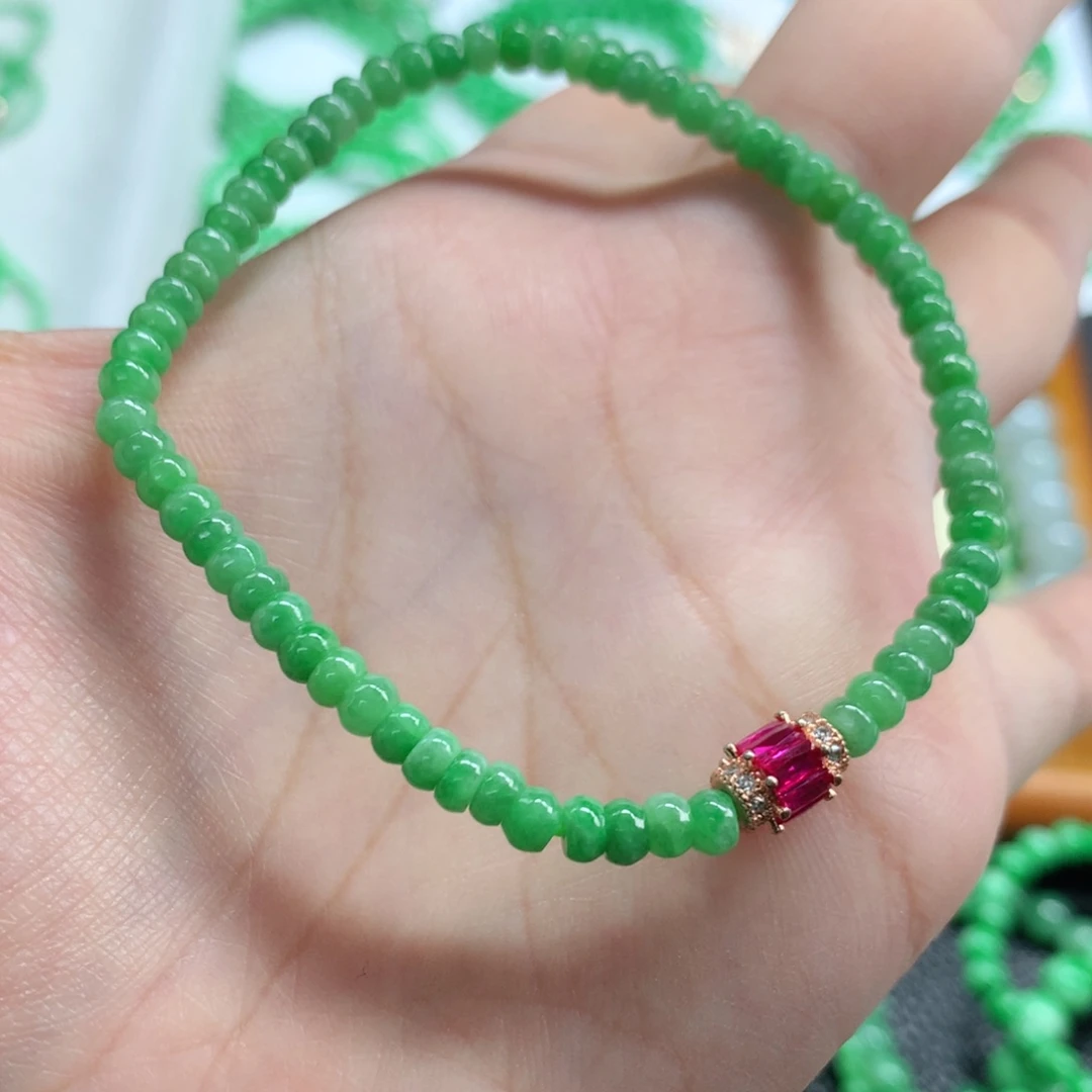 翡翠未镶嵌手链翡翠