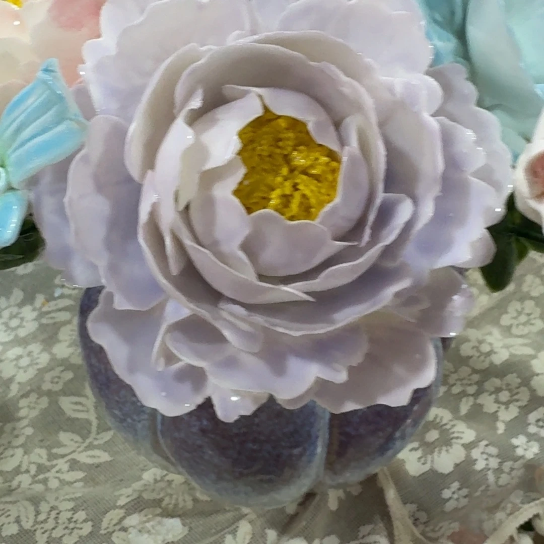 陶瓷花拍满20元发货，退款拉黑