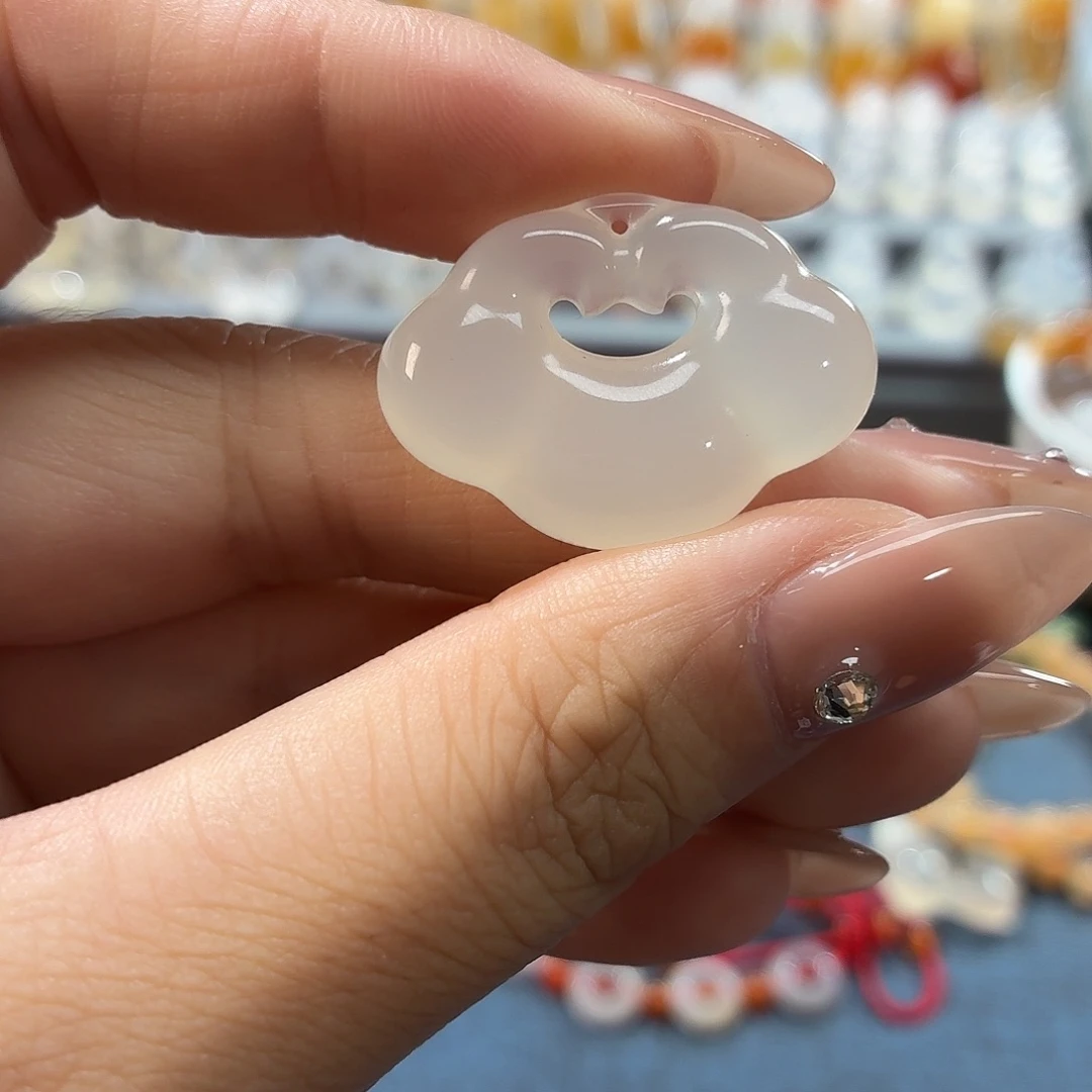 玛瑙/玉髓合金颈饰