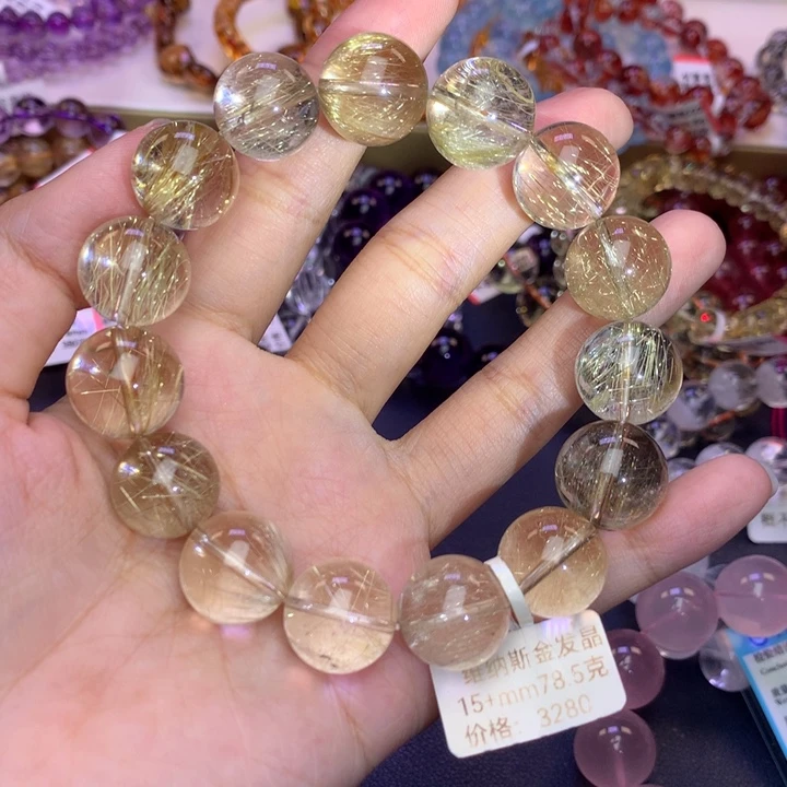 未镶嵌水晶手链手链