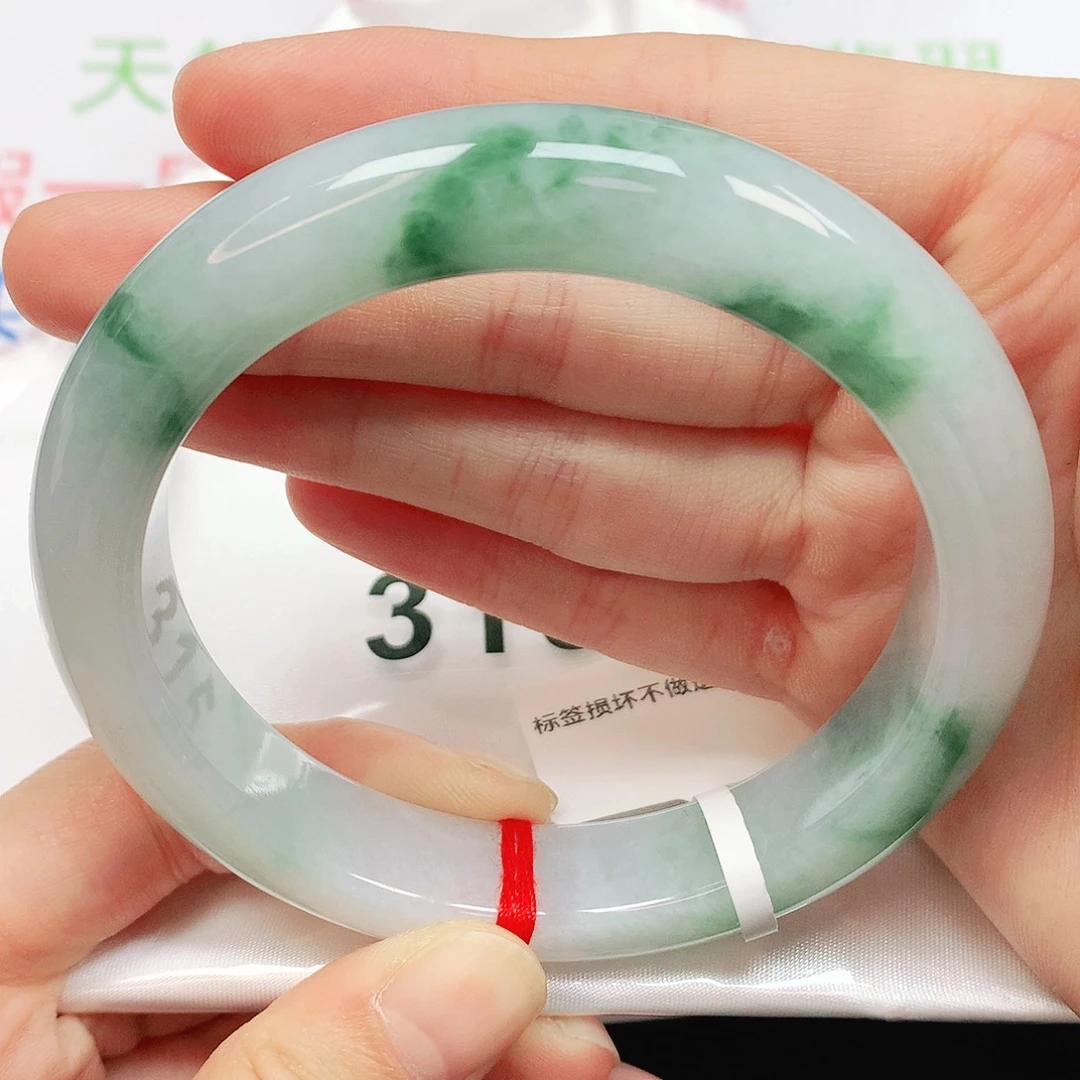 翡翠未镶嵌手镯翡翠手镯62