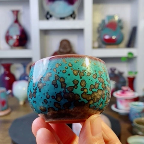 瓷片禹州神后钧瓷原产地~