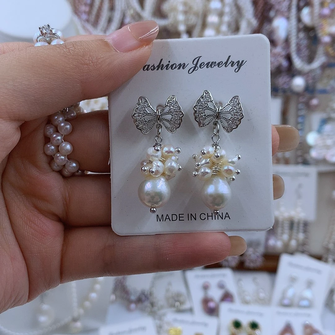 项链18K金镶嵌淡水珍珠