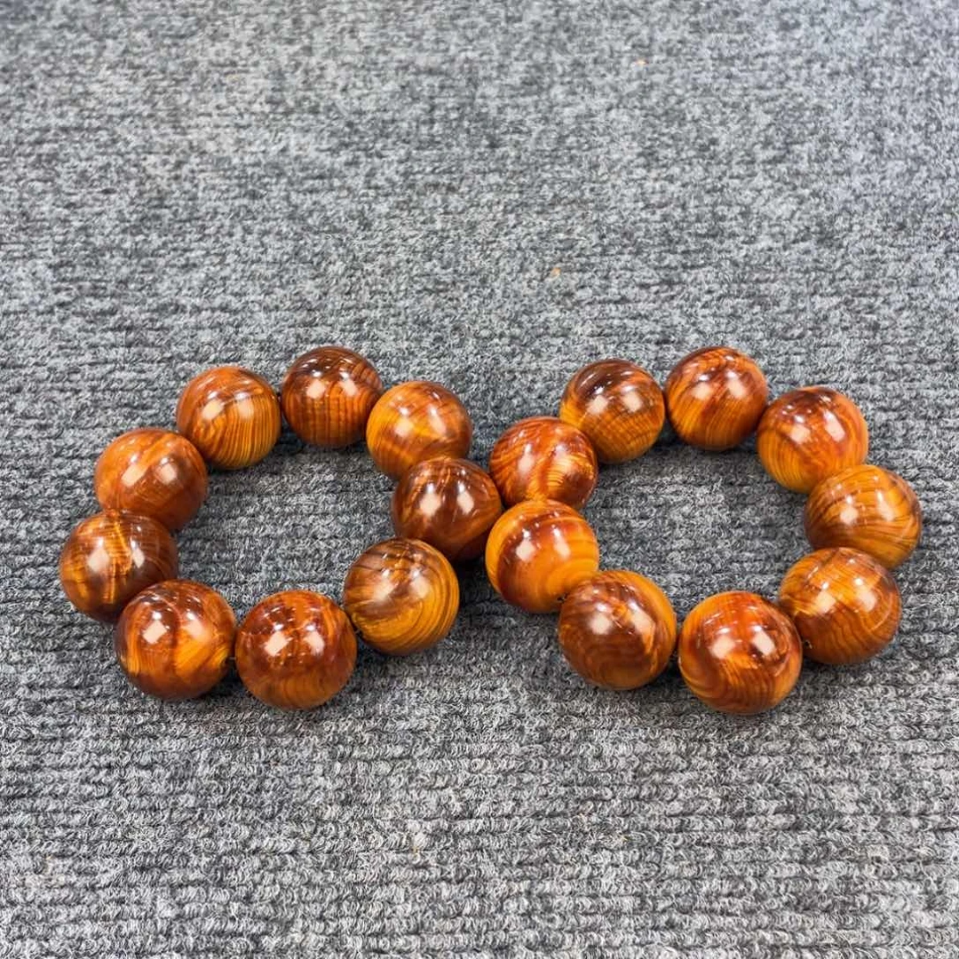 柏木（崖柏）神品，3.0玉化龙胆闪