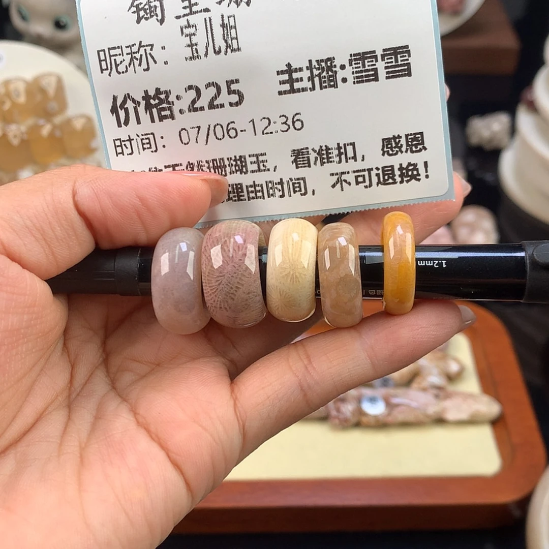 【闪购商品】硅化珊瑚（珊瑚玉）未镶嵌颈饰宝*姐