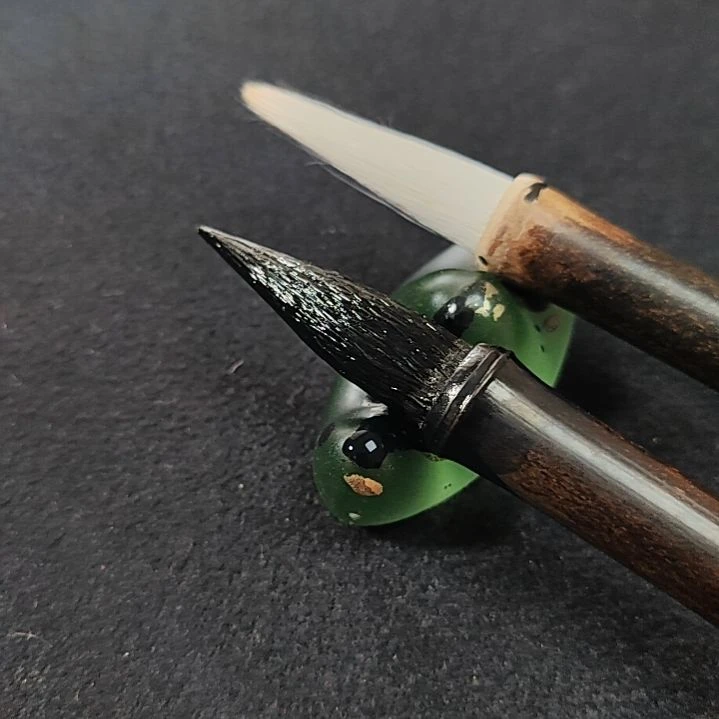 书法4.0cm出锋兼毫毛笔两支