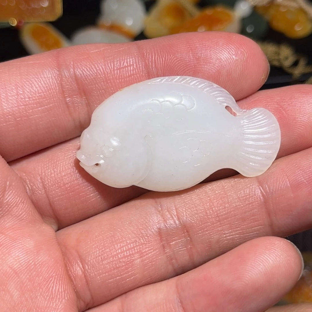 和田玉挂件未镶嵌