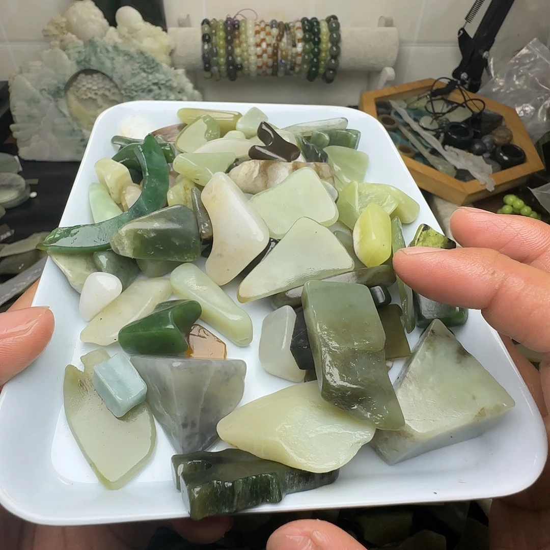 和田玉（糖玉）未镶嵌珠宝半成品