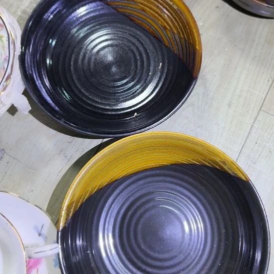 瓷片磁州窑五厂盘碗壶杯