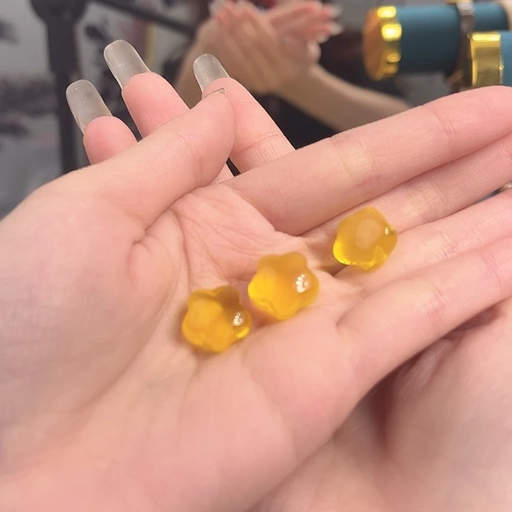 未镶嵌琥珀裸石h****n星星