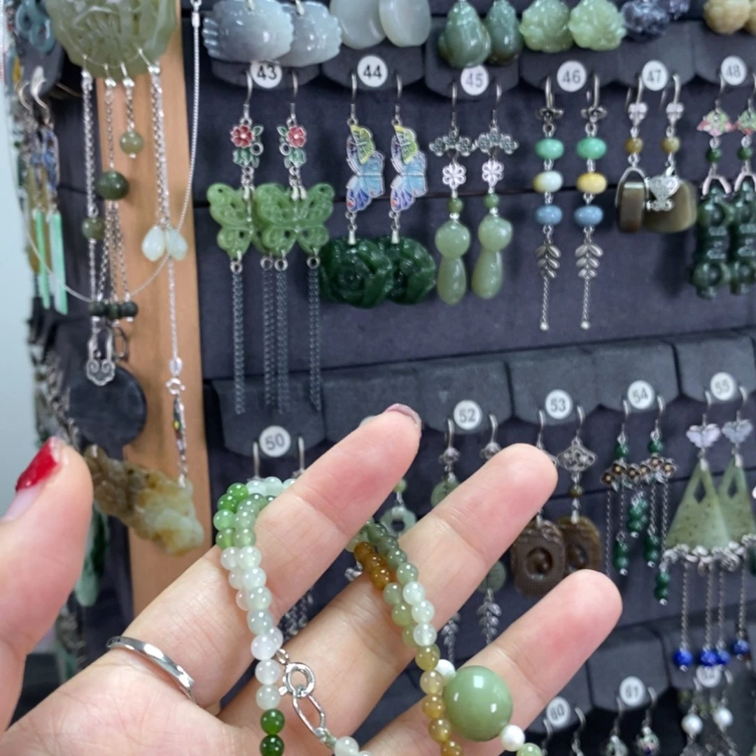 和田玉未镶嵌颈饰白****nX15