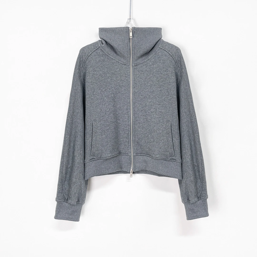 Q 时髦不掉队干练立领短款毛圈卫衣 XIAOP-Z5529