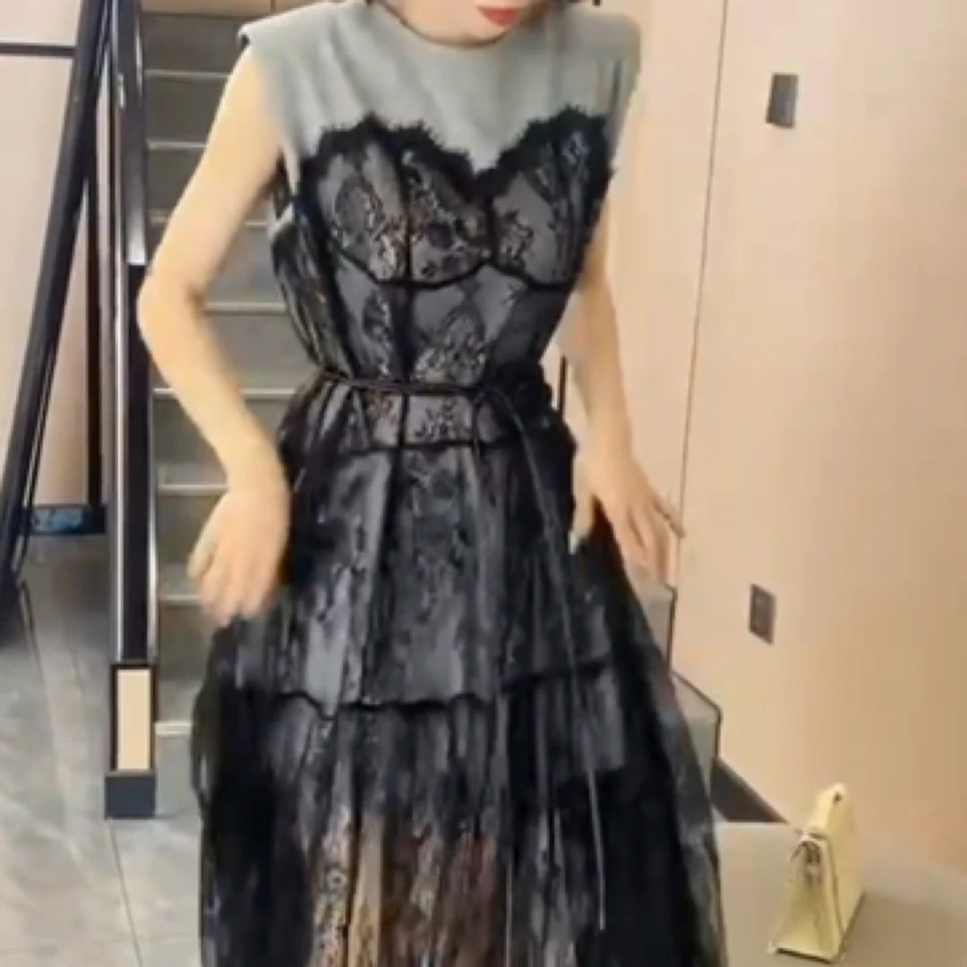 新款时尚简约休闲个性拼接气质女装