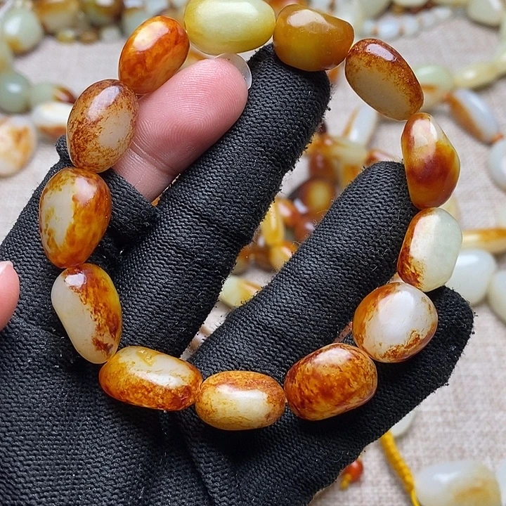 德***疗和田玉未镶嵌手链