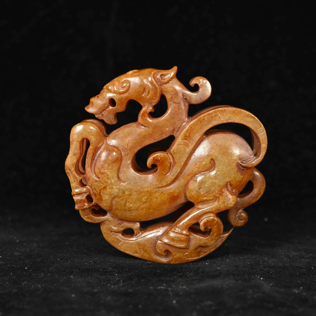 明代龙凤纹玉饰/CQ.150273/集萃斋