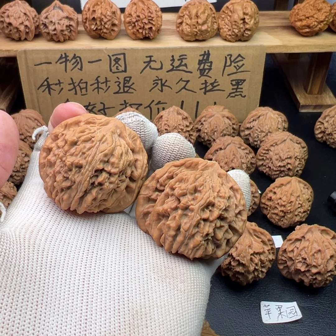 把件文玩核桃45四座楼