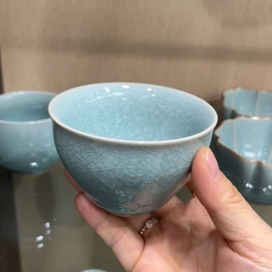瓷片大宋名窑汝瓷茶具