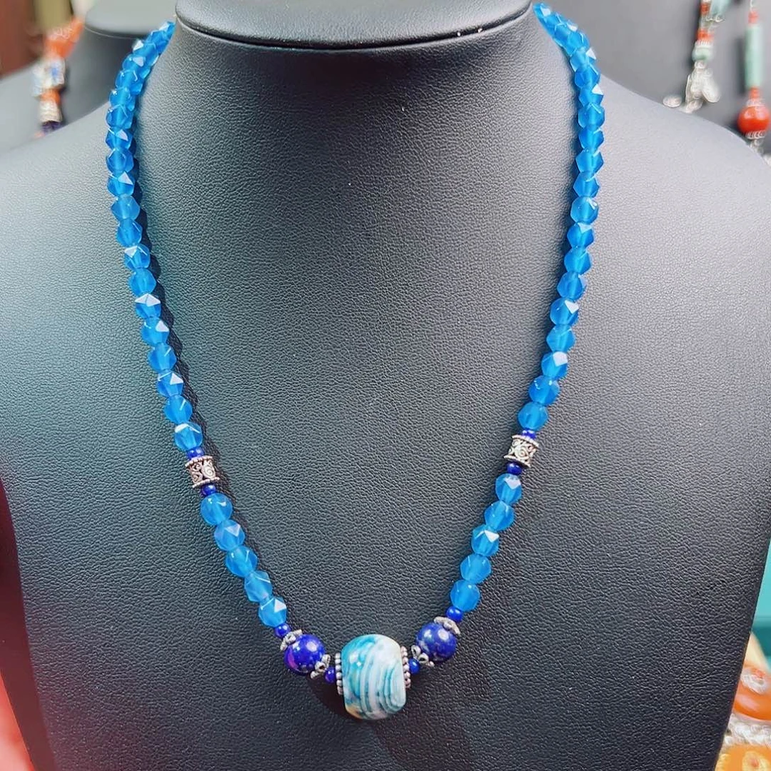 玛瑙未镶嵌项链项链