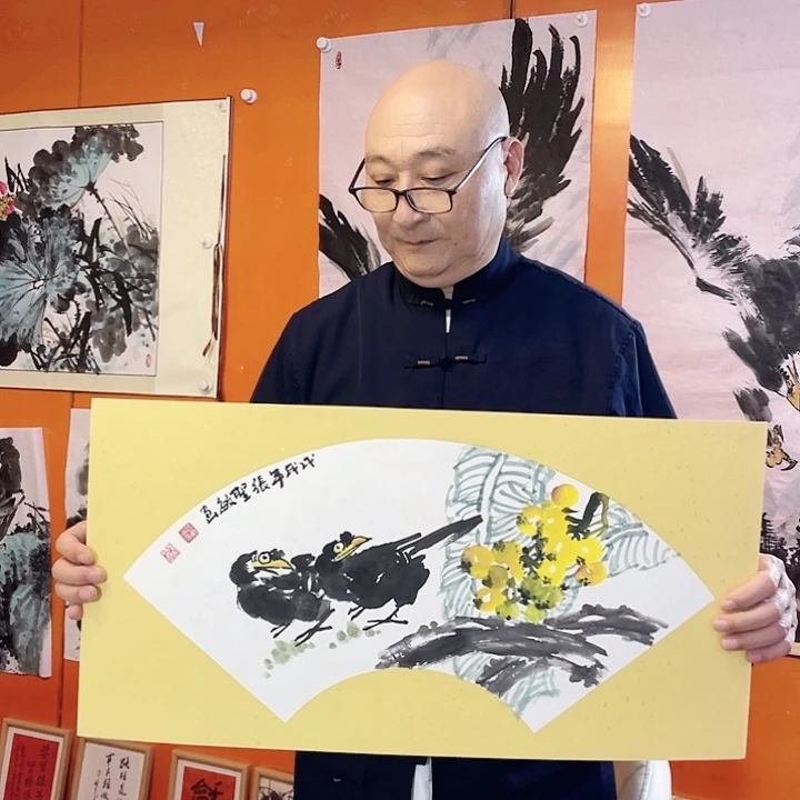 国画张圣敏先生纯手绘作品