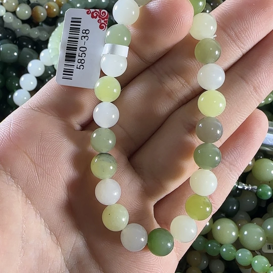 和田玉手链未镶嵌218