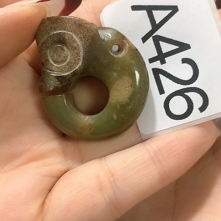 和田玉颈饰铂Pt950镶嵌