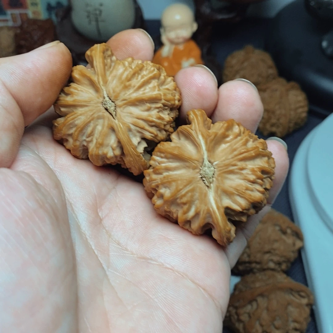 麦***了吊坠文玩核桃白狮子43 266