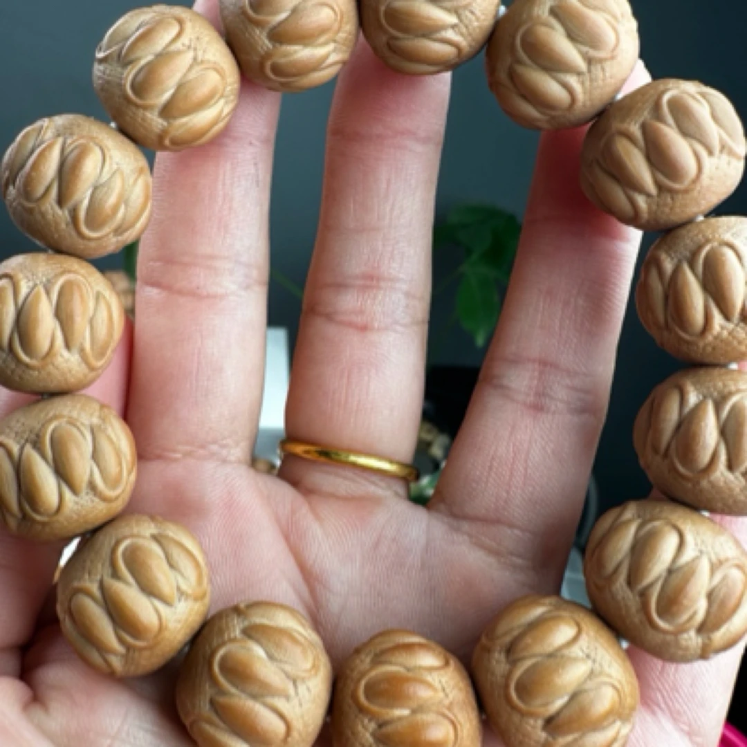 沐缘文玩【吞噬】猴头雕刻原皮原色全品