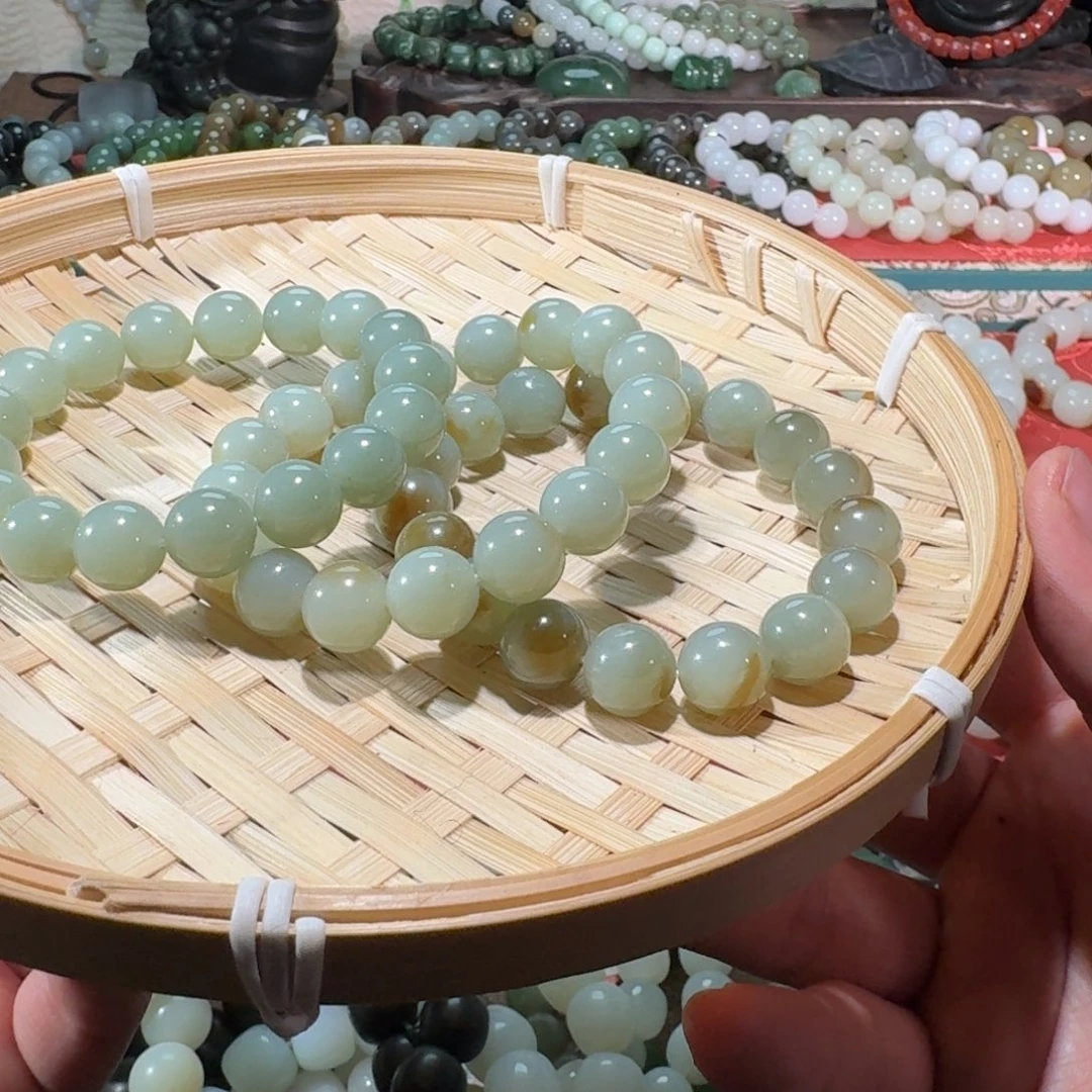 和田玉未镶嵌手链多样性发货拍一发一