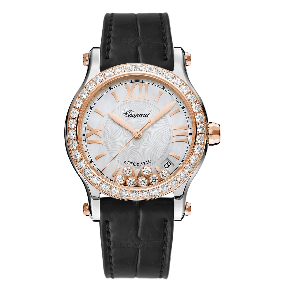 99新 Chopard/萧邦 HAPPY SPORT系列278559-6006原钻表/WHT028030