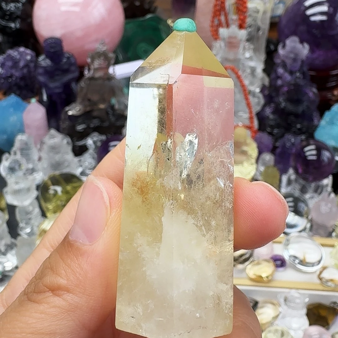 水晶未镶嵌珠宝半成品