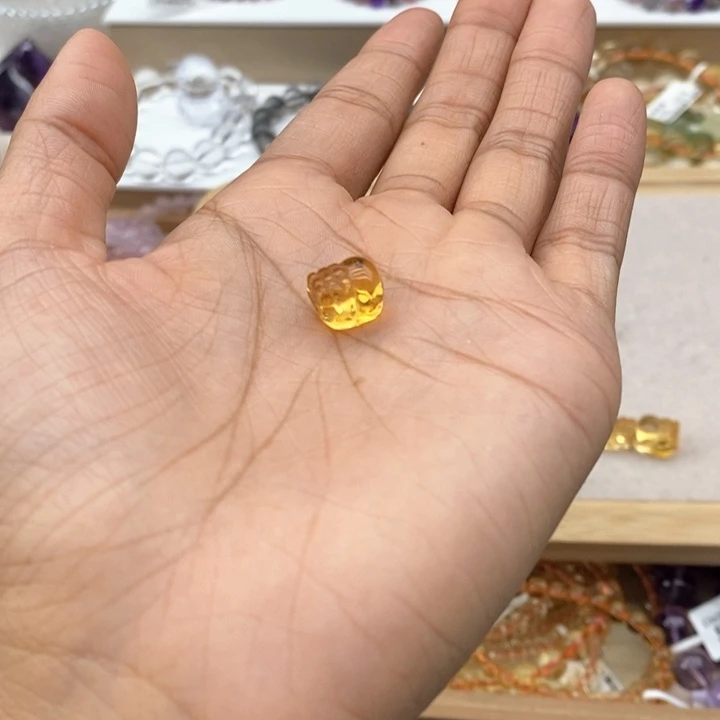 未镶嵌手链水晶我****会巴西黄貔貅