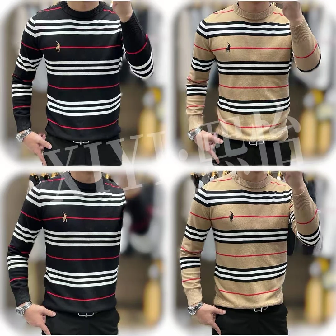 【XI.YI/熙怡】百搭常规长袖秋冬提花休闲修身型秋季圆领打底衫2561