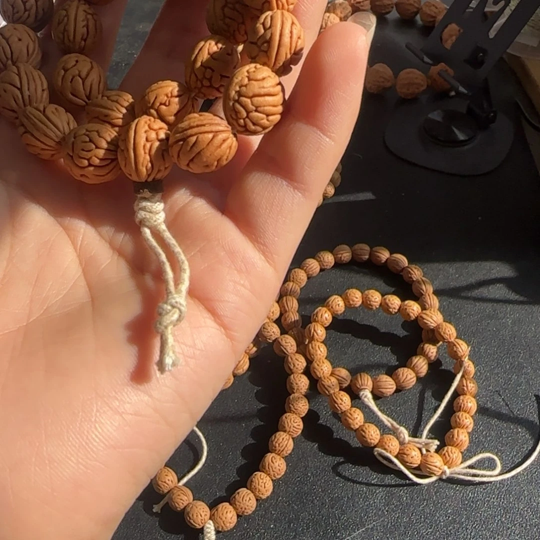 蕙***心核桃手串/手链小桃核兰心哥 80