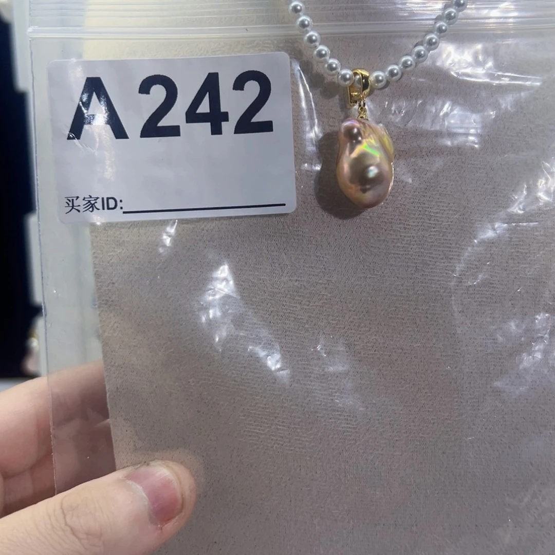 淡水珍珠吊坠(不含链)未镶嵌乡***人