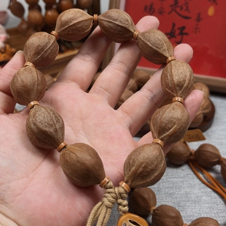 橄榄核手串鑫****私梅林铁核20.28橄榄核