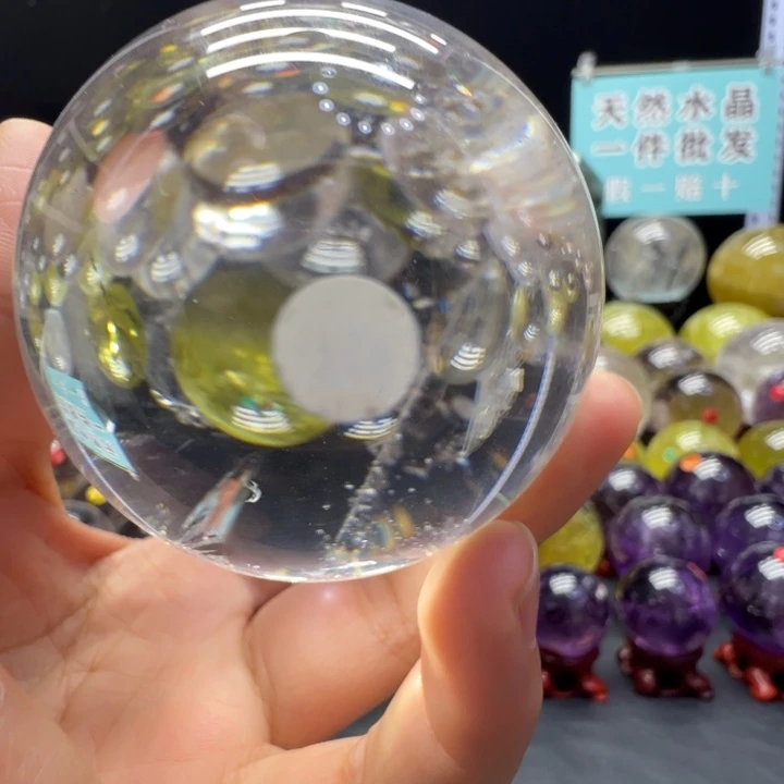 田***森水晶未镶嵌珠宝半成品H3301 mm