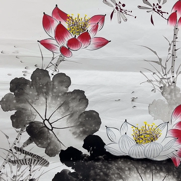 国画手绘国画作品