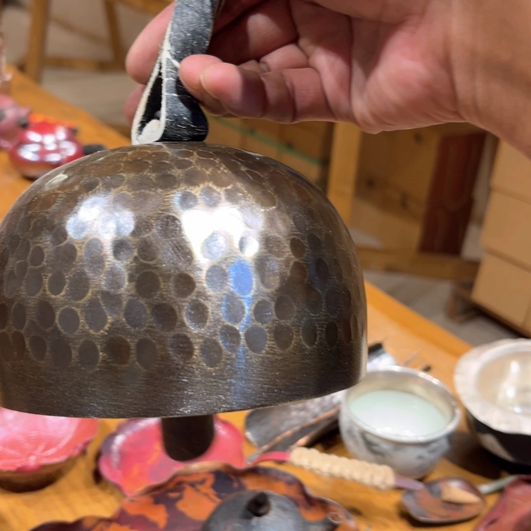 超大锤点驼铃手工锻打工艺
