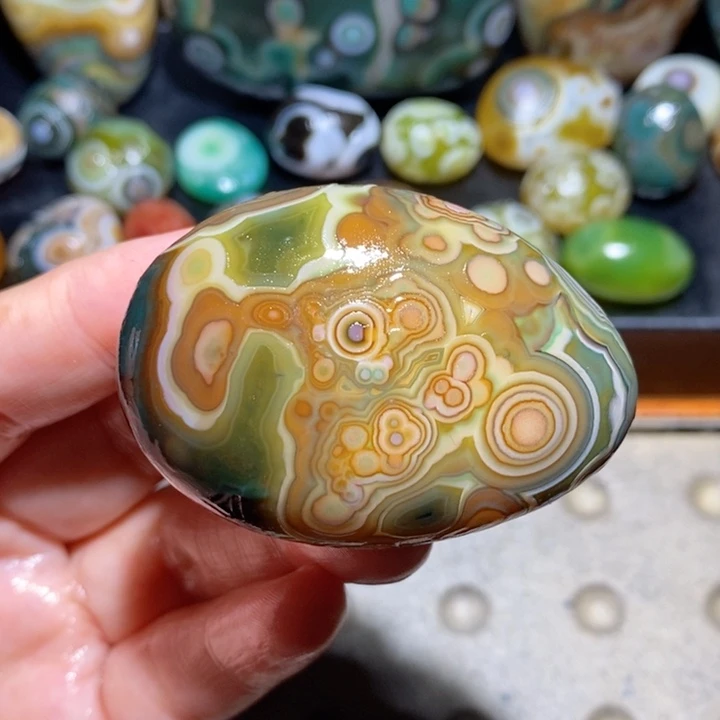 未镶嵌玛瑙/玉髓珠宝半成品37