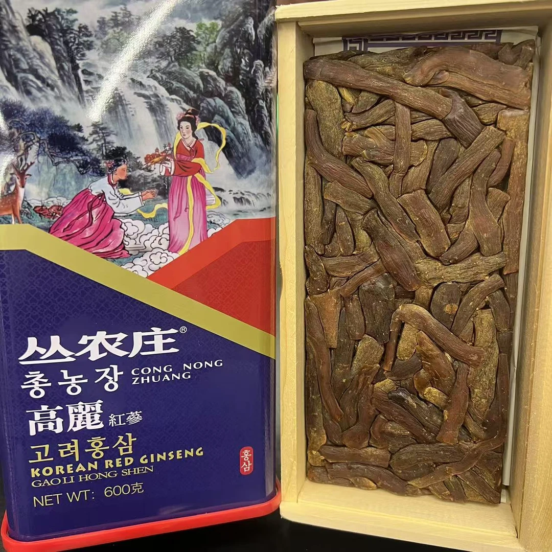（直播）丛农庄高丽参 新版蓝盒 高丽参尾 600g