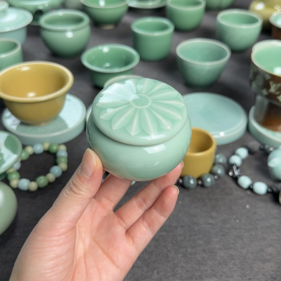 黑点福利小叶玩泥巴手工茶器