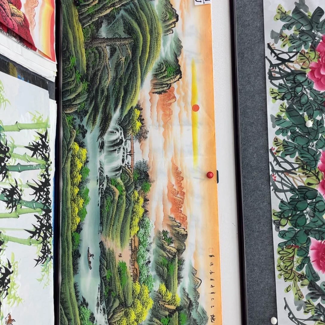 国画明月的直播间666