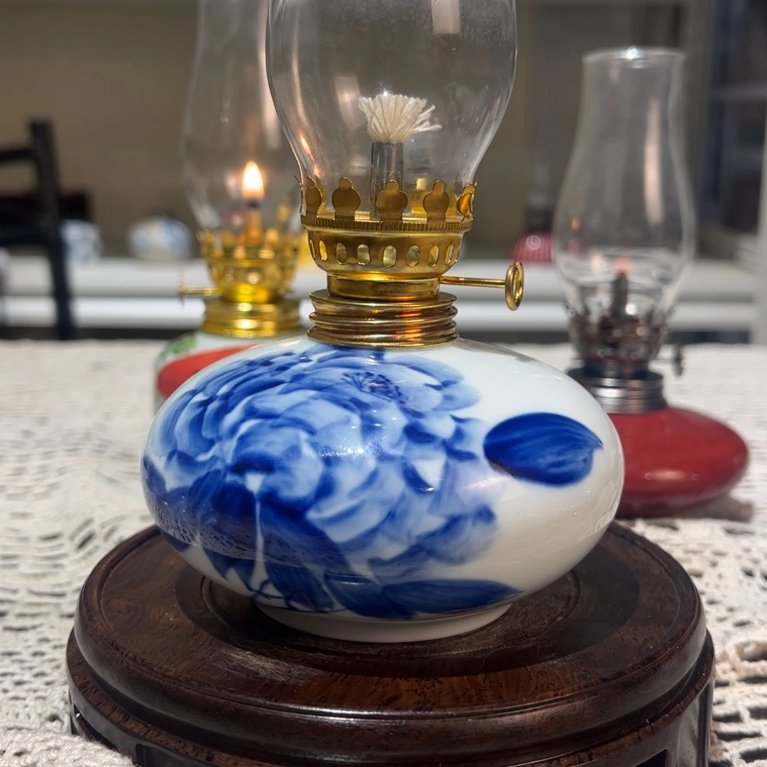 摆件景德镇陶瓷香薰灯