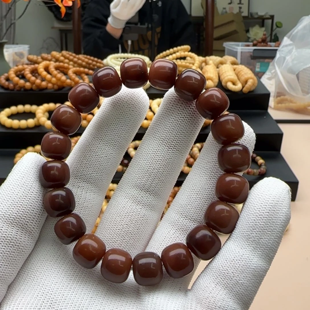【闪购商品】菩提根/象牙果手串11.12。5年 鬼工