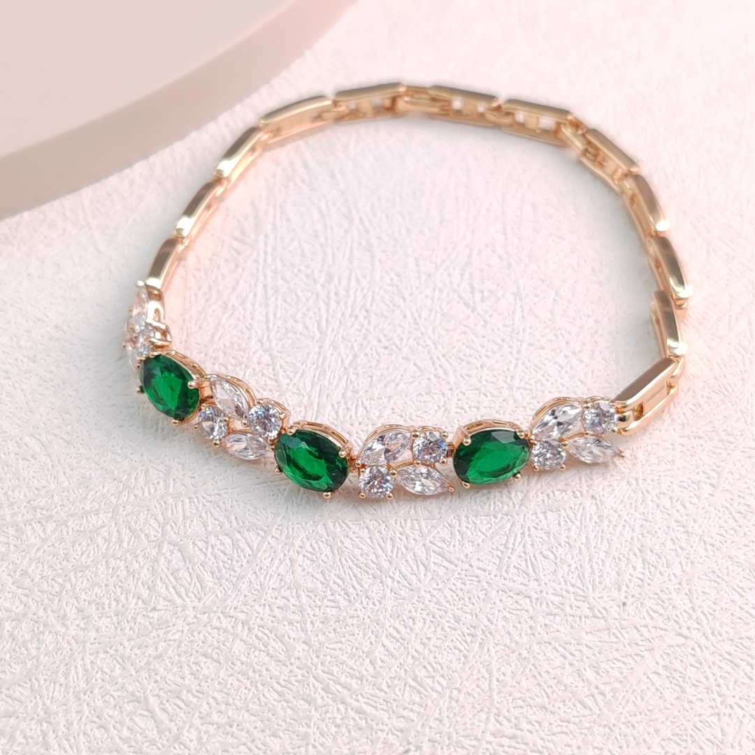 XUPING/旭平首饰 合金合成锆石手链 年终狂欢气质 GDM X000893547