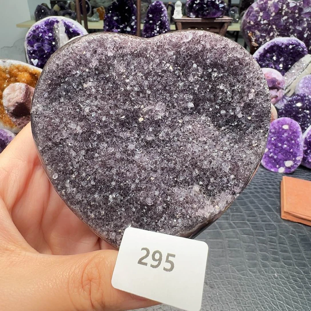 珠宝半成品未镶嵌紫晶